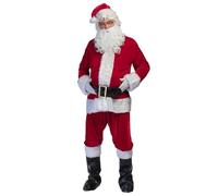 Boland 13328 Kostüm Weihnachtsmann Christmas Costume, Unknown, red/White, Größe L/XL