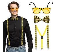 Boland 14060 Set Honey Bee Costume, Unknown, Yellow, Standard Size