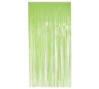 Boland 20033 Foil Curtain, neon Green, Standard Size