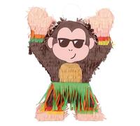 Boland 30969 - Pinata Monkey, 39.5 x 10 x 27.5 cm, Hanging Decoration, Decoration for Birthday, Theme Party and Carnival