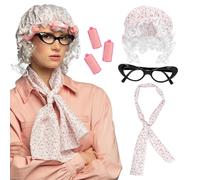 Boland 33213 Set Großmutter Costume, Unknown, Multicoloured, Standard Size