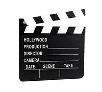 Boland 44208 Film Flap Approx. 18 x 20 cm Director Cinema Camera Off and Action Accessory for Carnival and Theme Parties Costume Accessory