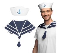 Boland 44377 Marine Costume Set, Navy, Multicoloured, Standard Size