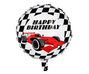 Boland 44784 Speed Racing Car Foil Balloon 45cm