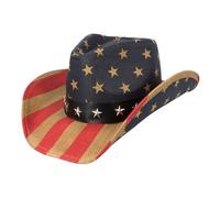 Boland 44978 Cowboy Hat USA with Hat Band, Western Hat for Theme Party or Carnival, Accessories for Fancy Dress Costumes and JGA