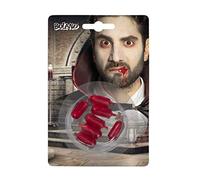 Boland 45166 - Theaterblutkapseln, 7 Stück, Kunstblut, Blutpuder, Gelatine, Horror, Halloween