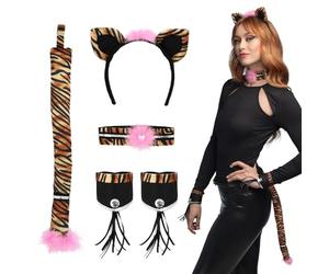 Boland 52119 Set Sweet Tiger Costume, Unknown, Multicoloured, Standard Size