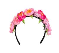 Boland 52218 Tiara Lotus, haarband met bloemen en bloemen, zomer, strand, Ibiza,