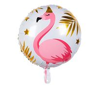 Boland 52548 Foil Balloon Flamingo Size 45 cm Double-Sided Printed Balloon Helium Gift Decoration Birthday Theme Party