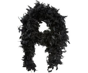 Boland 52601 - Feather Boa, approx. 180 cm, black
