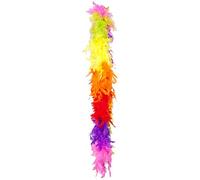 Boland 52666 Feather Boa 180 cm Chain Rainbow