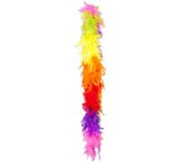 Boland 52666 Feather Boa 180 cm Chain Rainbow