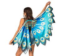 Boland 52876 Peacock Wings, Multicoloured, 155 x 115 cm