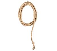 Boland 54343 - Lasso/Western Rope, Length 185 cm, Colour: Beige, 100% Jute, Great Accessory for Riders or Cowboys for Carnival, Theme Party, Fancy Dress, Accessory, Costume