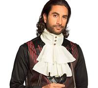 Boland 54570 Jabot, White and Gold, Standard Size