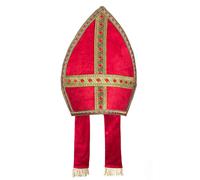 Boland 56841 Mitra Saint Nicholas, Red/Gold, 35 x 33 cm, Boland 5684 (US IMPORT)