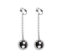 Boland 64415 - Earrings Disco Balls