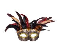 Boland 72218 - Augenmaske Voodoo Marasa, Maskenball, Accessoire, Karneval, Kostüm, Mottopary, Halloween