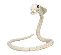 Boland 72417 Snake Skeleton, Beige/Black, 102 cm