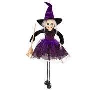 Boland 73218 Hanging Decoration Little Witch (15 cm), Multi-Coloured