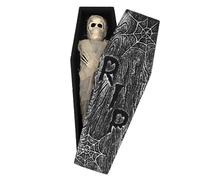 Boland 73232 - Bone and Casket Decoration Kit for Halloween and Carnival