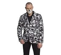 Boland 79134 Skulls Jacket, Black/White, XL