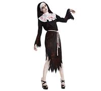 Boland 79260 Adult Zombie Nun Costume, Multi-Coloured, XL