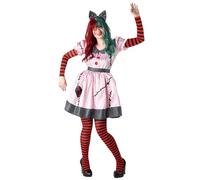 Boland 79266 Horror Adult Costume Possessed Doll, Multi-Coloured, XL