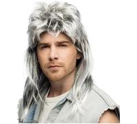 Boland - 80s Rocker Wig (Grey) - Adult