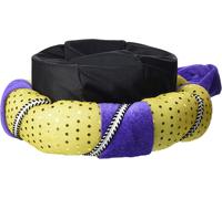 BOLAND 81002 Turban Hat Sultan Omar, Gold/Purple, Assorted