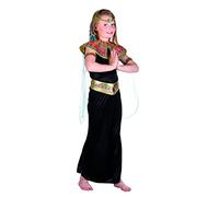 Boland 82123 Children's Cleopatra Egyptian Costume with Belt, Headpiece and Cape