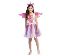 Boland 82434 Kinderkostüm Unicorn Girl Children's Costume, Unknown, Pink, 4-6 Years