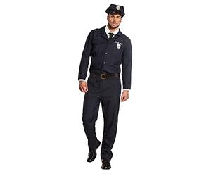 Boland 83547 Adult Police Officer Costume - Blue