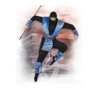 Boland 83559 Adult Ninja Costume Royal - 38/40, Multi