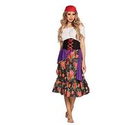 Boland 83564 Adult Gypsy Costume Gypsy Rilana - Red