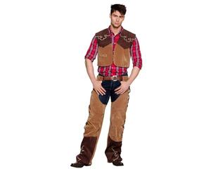Boland 83645 Adult Costume Cowboy Bruce - 50/52
