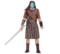 Boland 83980 Adult Highlander Costume, Multicoloured, M-L