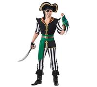 Boland 83997 Adult Pirate Henry Costume, Multicoloured, XXL