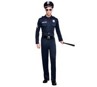 Boland 84112 Adult Costume Policeman Bobby, Solid, Multicoloured, M-L