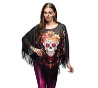 Boland 84337 Poncho Catrina, Black, Standard Size