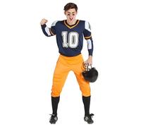 Boland 84441 Teenagerkostüm American Football, Multicolour, 14-16 jaar