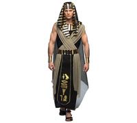 Boland 84458 Erwachsenenkostüm Pharao Anubis Adult Pharaoh Costume, Multicoloured, 50-52
