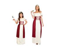 Boland 84480 Mittelalter Damsel Adult Medieval Brunhilda Costume, multicoloured, L,M