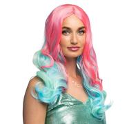 Boland 85080 Mermaid Wig for Adults, Synthetic Hair for Theme Party or Carnival, Accessory for Fancy Dress Costumes
