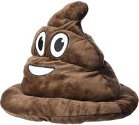 Boland 85887 - Hat Shithead Mens, brown, one size, smiley, accessory, theme par