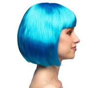 Boland 85897 Short Cabaret Wig Blue