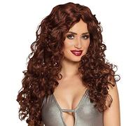 Boland 86046 Long Red Ginger Medieval Style Wig