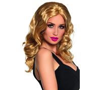 Boland 86222 - Long Hair with Slight Curls, Blonde Wig