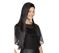 Boland 86330 Adult Wig Charming Black One Size