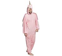 Boland 88063 Adults Costume Unicorn Plush Pink Max. Height: 1.95 m